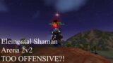 TOO OFFENSIVE?! WoW Shadowlands 9.0 PvP Season 1 – Elemental Shaman 2v2 Arena Montage #2