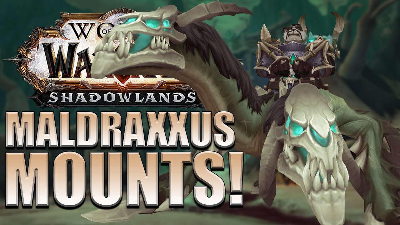 The 9 NEW Maldraxxus Mounts & Where to Find Them Shadowlands World