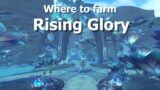 Where to farm Rising glory–WoW Shadowlands