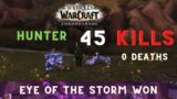 WoW Shadowlands Beastmastery BM Hunter Battleground 45 Kills 0 Deaths WON #48
