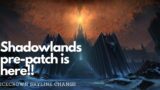 World of Warcraft Shadowlands Prepatch Icecrown changes