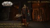 World of Warcraft Shadowlands "Montero Antimor" Castillo Nathria HEROICO Paladin POV