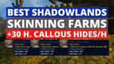 4 Best Shadowlands Skinning Farms in 2021 | Shadowlands Gold Farming | Best Heavy Callous Hide Farms