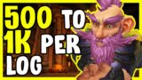 500 To 1k per Log Gold Farming In WoW Shadowlands Gold Making Guide