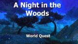 A Night in the Woods–World Quest–WoW Shadowlands
