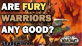 ARE FURY WARRIORS ANY GOOD IN SHADOWLANDS?