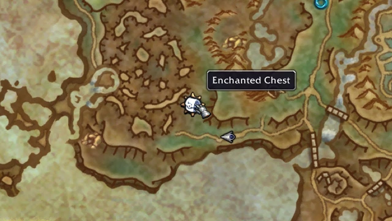 Enchanted Chest Ardenweald Shadowlands Treasure World of Warcraft