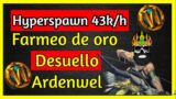 Farmeo Hyperspawn 43k/h Desuello+ rawgold + crafting World of warcraft Shadowlands 9.0.2