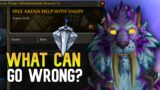 Feral Druid Helping LFG Get Rating For FREE | Shadowlands Arena WoW