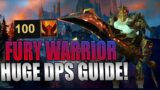 Fury Warrior HUGE DPS Rotation Guide! Shadowlands 9.0