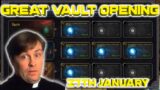 Great Vault Opening – 27th January 2021 – World of Warcraft: Shadowlands