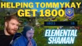 Helping TOMMYKAY Get 1800!! Elemental Shaman Shadowlands PvP 9.0.2