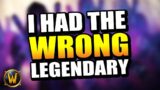 I've been using the WRONG Legendary :( // World of Warcraft: Shadowlands