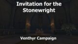 Invitation for the Stonewright–Venthyr Campaign–WoW Shadowlands