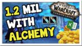 Make 1.2 Million with Old/New Alchemy! | Shadowlands | WoW Gold Making Guide