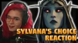 Mega Alliance Nerd Reacts To Shadowlands Sylvanas' Choice Cinematic
