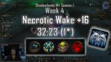 Necrotic Wake +16 | Windwalker Monk | Week 4 | WoW: Shadowlands 9.0