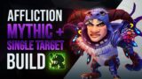 Shadowlands 9.0 Affliction Warlock M+ Single Target Damage Focused Build Guide