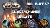 Shadowlands Class Updates (MOST RECENT)
