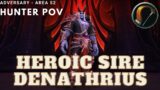 Shadowlands Heroic Sire Denathrius Hunter / Raid lead POV with commentary World of Warcraft