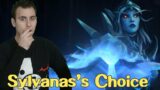 Sylvanas Choice Reaction | World of Warcraft Shadowlands Sylvanas Choice Reaction | WoW Shadowlands