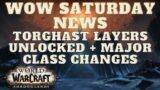 WOW Shadowlands Saturdays News Major class changes + Torghast Changes Muralator News