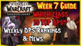 Week 7 Guide | DPS RANKINGS Castle Nathria | To-Do List | WoW Shadowlands