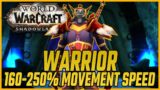 WoW Warrior Movement Speed Guide – 160%-250% Speed in Shadowlands