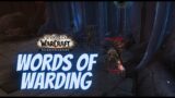 Words of Warding Quest WoW- Shadowlands