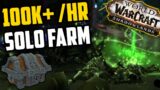 100k+ Gold per hour SOLO Goldfarm in World of Warcraft – Shadowlands Goldfarm
