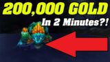 200,000 Gold In 2 Minutes?! | Shadowlands Goldmaking