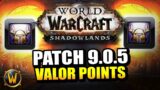 First Big Shadowlands Patch (9.0.5) ARRIVES on PTR! // Valor Points, Covenant tuning + more…