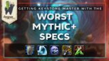 Getting Keystone Master with the Worst M+ Specs in Shadowlands