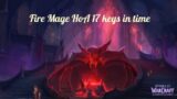 Hoa 17 keys in time (pov fire mage) #wow #shadowlands #firemage