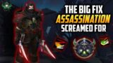 Huge Assassination Rogue Fix 9.0.5- Shadowlands Guide- World of Warcraft