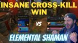 INSANE Cross-Kill Win!! Elemental Shaman 3v3 Arena Shadowlands PvP 9.0.2