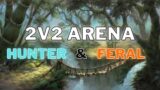 MM Hunter & Feral 2v2 Arena WoW Shadowlands | World of Warcraft