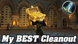 My BEST Gold Cleanout On The WARRIOR! | Shadowlands Goldmaking
