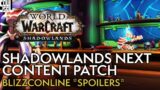 Shadowlands Next Content Patch Revealed! **SPOILERS**