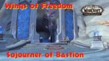 Wings of Freedom Sojourner of Bastion Storyline Shadowlands WOW