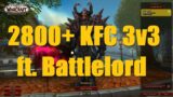 2800+ Arms Warrior 3v3 as KFC (ft. Battlelord Testing) – WoW Shadowlands 9.0.5 Warrior PvP