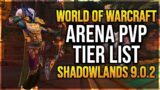 An Average Player's Arena Class Tier List | WoW Shadowlands 9.0.2