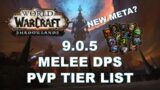 Shadowlands 9.0.5 MELEE DPS Tier List (YOU GOTTA CHECK THIS OUT)