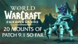 The 20 NEW Mounts of Patch 9.1 Previewed at BlizzConline | Shadowlands