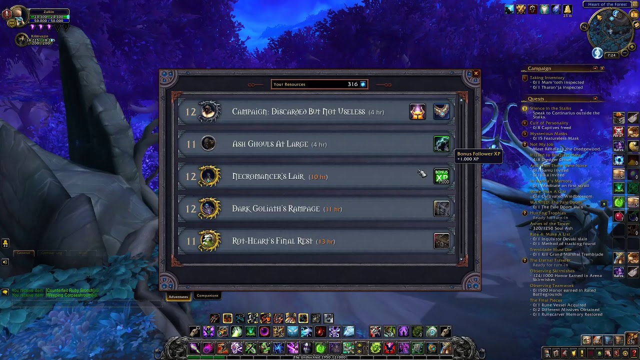 World of Warcraft Shadowlands: Morning Command Table - World of ...