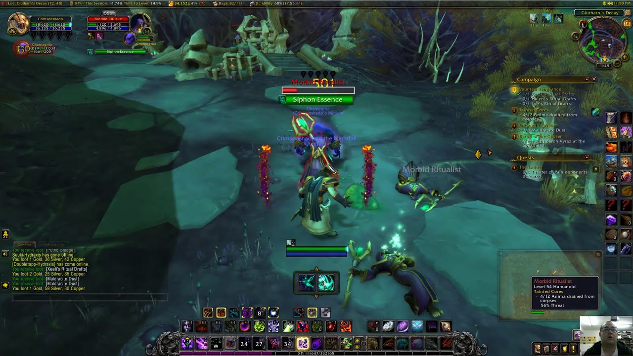 world of warcraft shadowlands lock leveling World of Warcraft videos