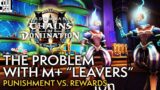 EARLY LEAVERS In Mythic Keystones | Discussing Fixes – WoW Shadowlands