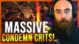 MASSIVE CONDEMN CRIT FINISHERS (Arms 2v2 Arena) – WoW Shadowlands 9.0.5 Warrior PvP