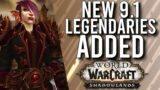NEW Legendaries Added For Druid, Mage, Warrior, & DK In PTR Shadowlands! – WoW: Shadowlands 9.1 PTR