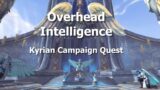 Overhead Intelligence–Kyrian Campaign Quest–WoW Shadowlands